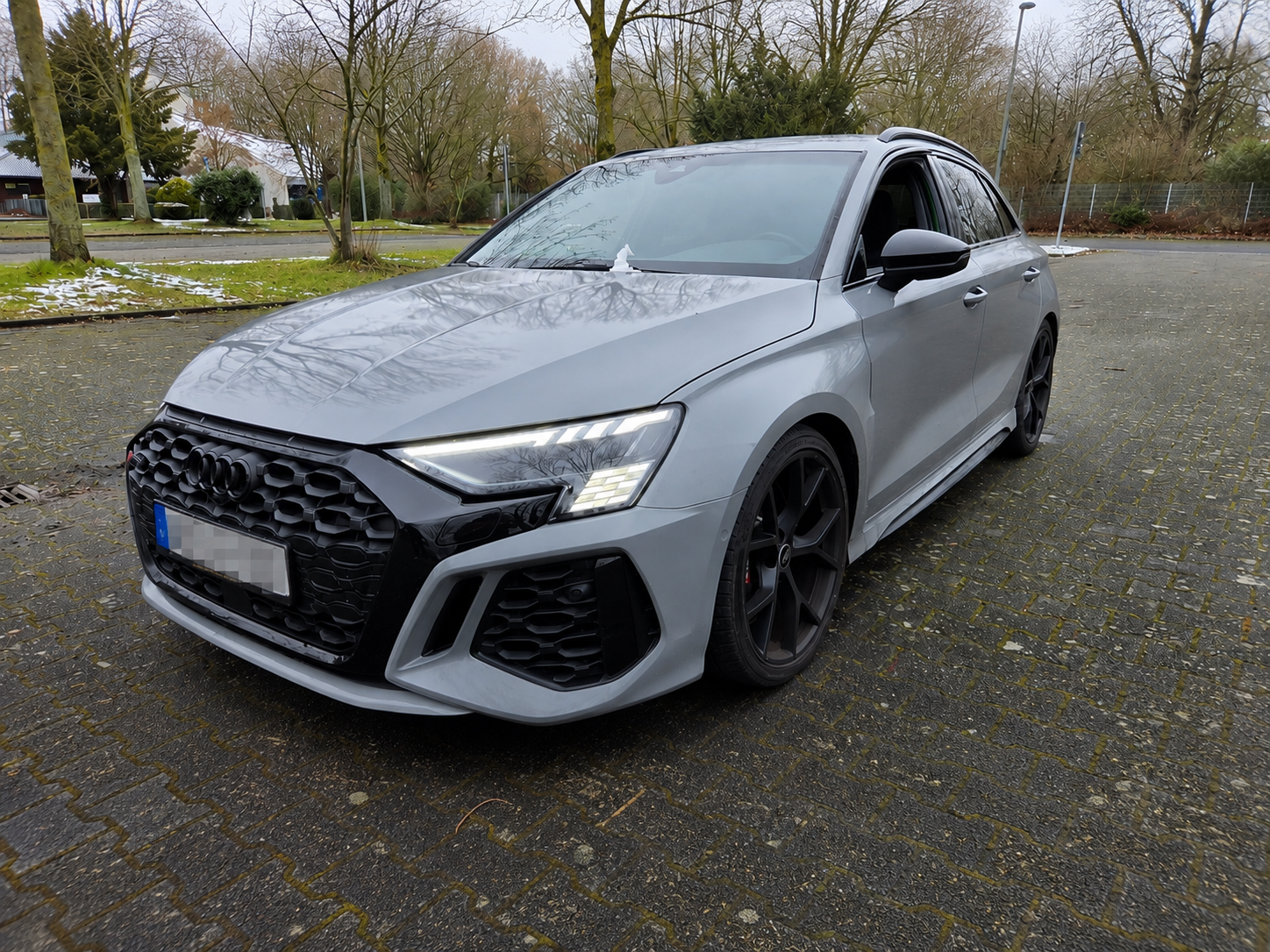 Fahrzeugbewertung eines Audi RS3 für ein Wertgutachten